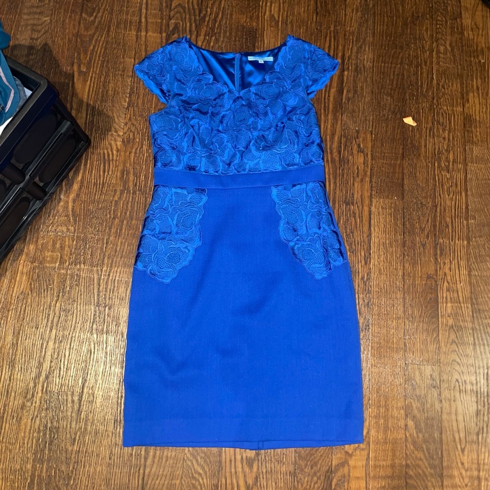 Blue dress